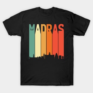 Madras Chennai Skyline Tamil Language Culture T-Shirt